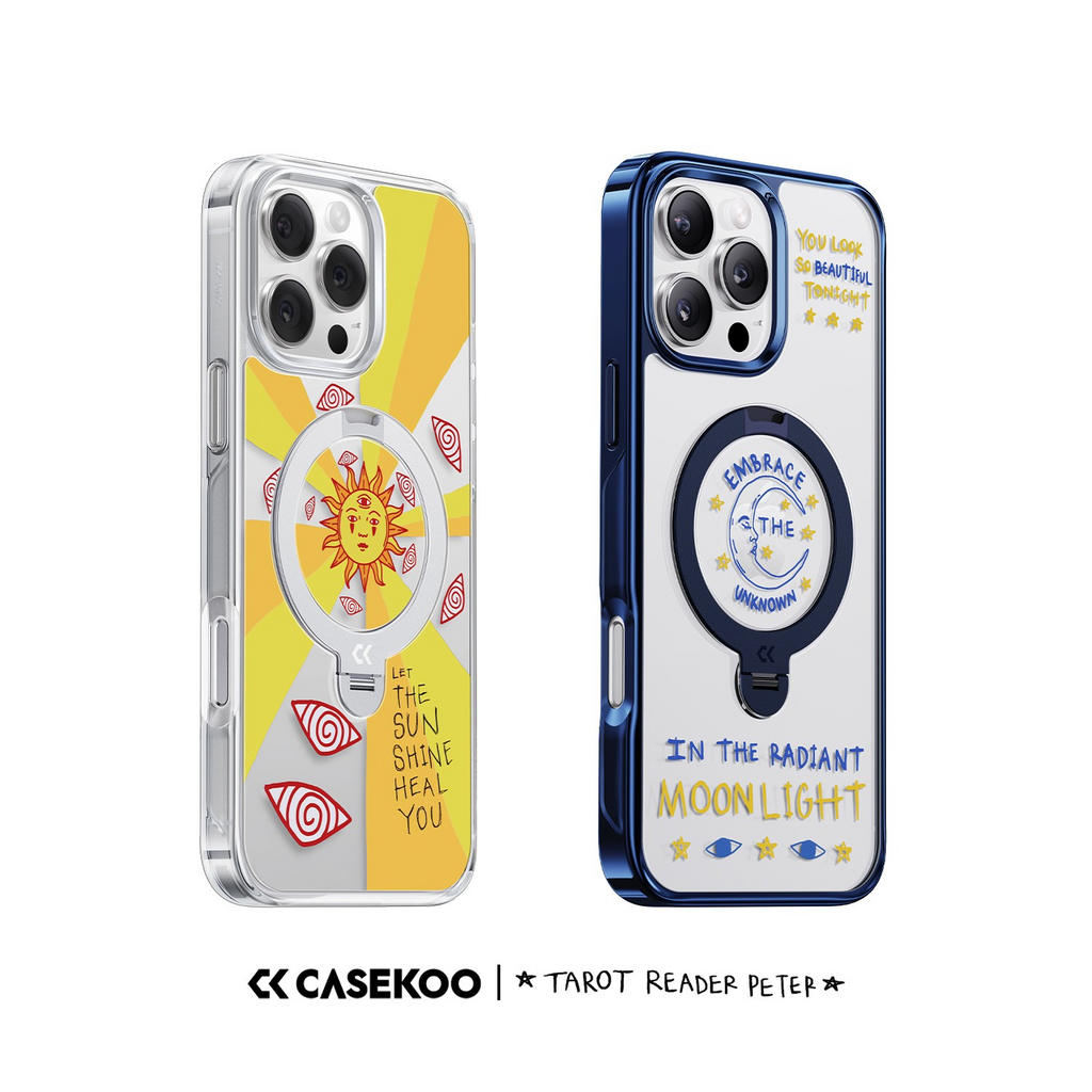 Moon Star Quote Design MagSafe iPhone Case