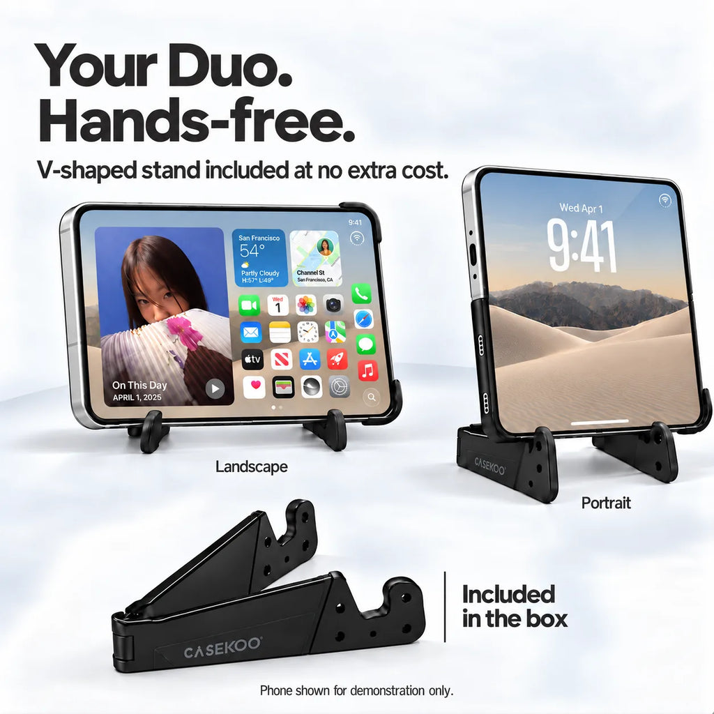 Frosted MagSafe Foldable iPhone Case