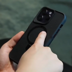 Carbon Fiber Ring Stand MagSafe iPhone Case