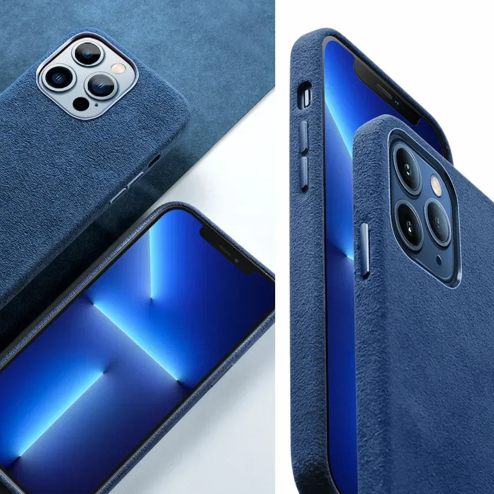 Velvet Texture iPhone Case With MagSafe