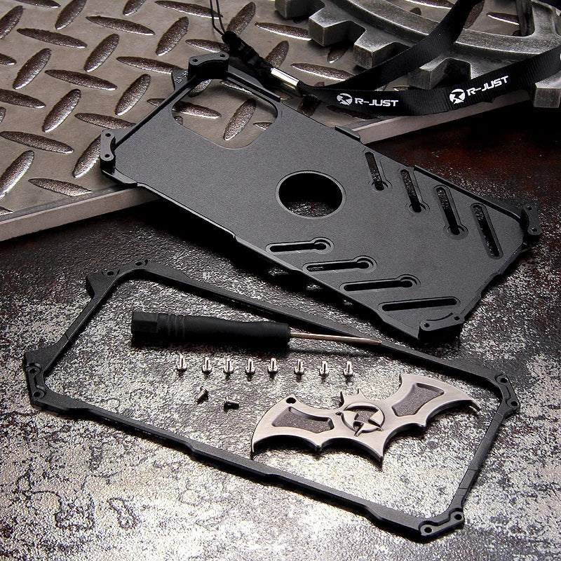 Dark Knight Armor Metal iPhone Case