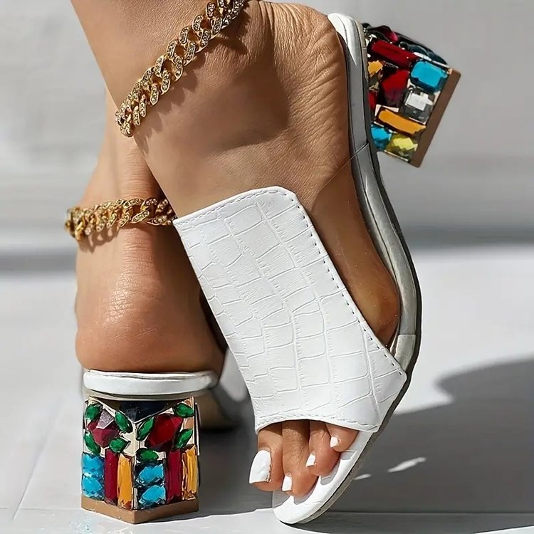Prism Block Heels