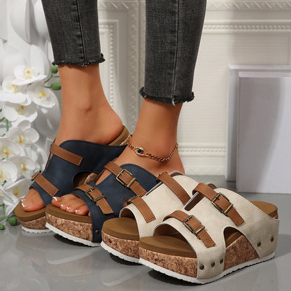Charlotte Wedge Sandals