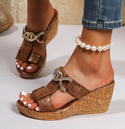 Celestia Platform Sandals