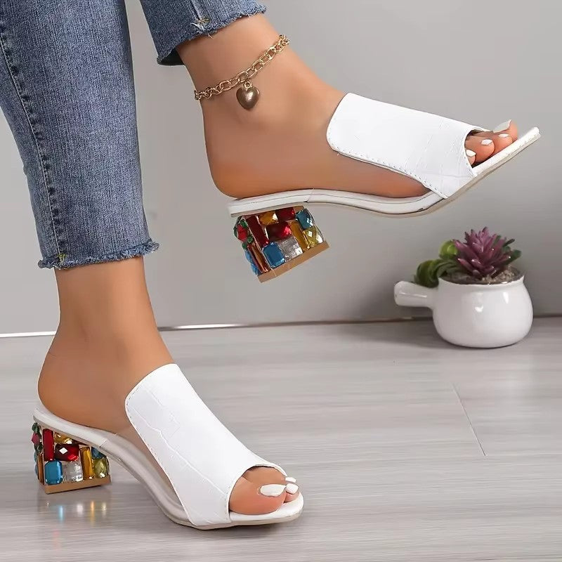 Prism Block Heels