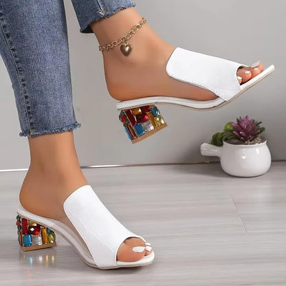 Prism Block Heels