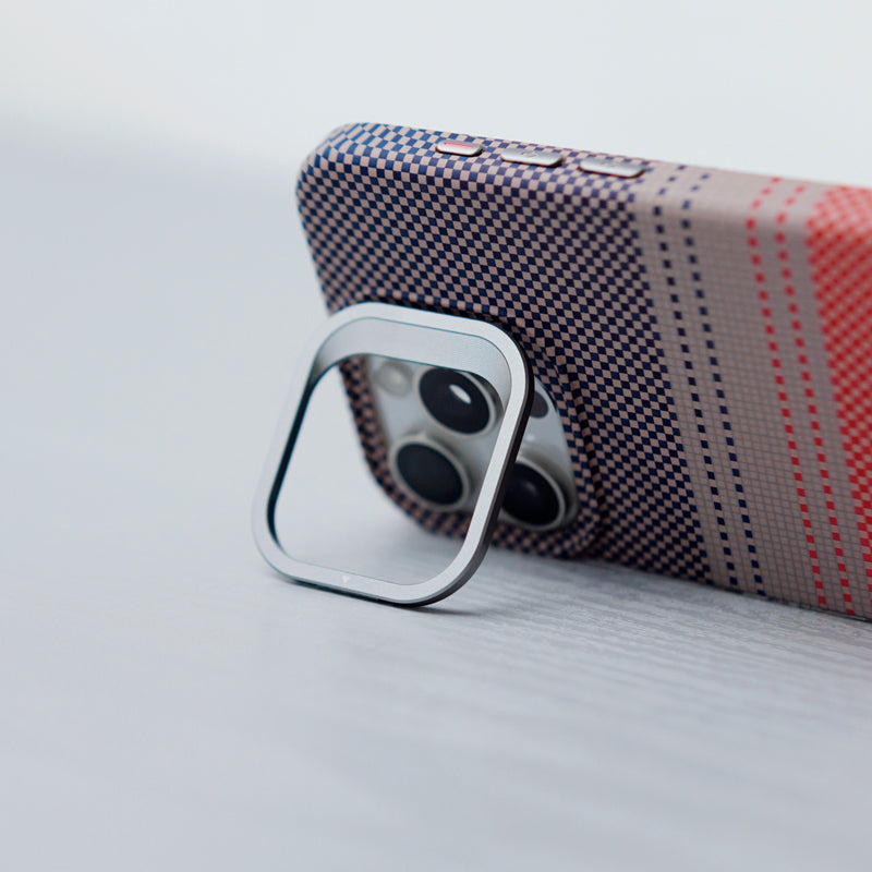 Pixel Checkered Weave iPhone Case
