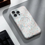Speckled Magsafe Silicone iPhone Case with Soft Touch Finish & Camera Lens Protection