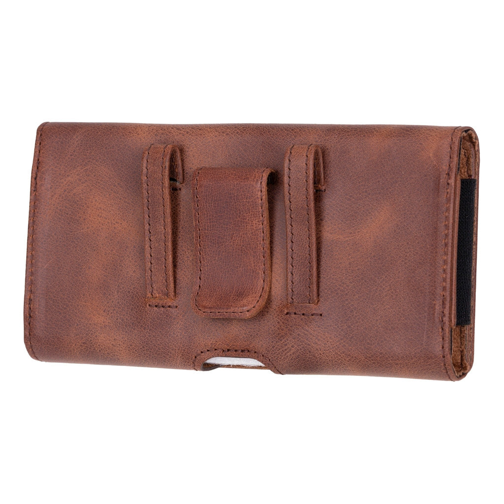 Belt Pouch iPhone Wallet Holder Horizontal Flip Cover