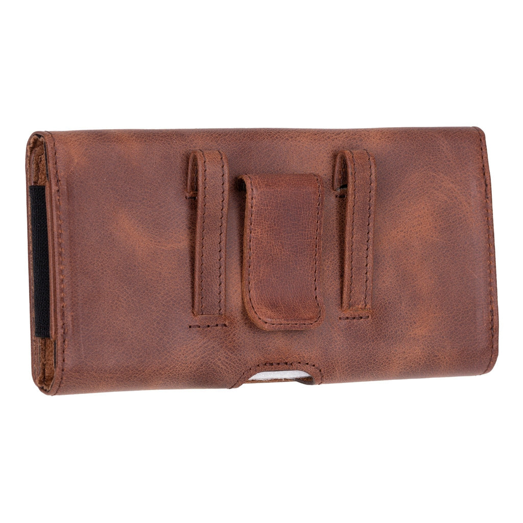 Belt Pouch iPhone Wallet Holder Horizontal Flip Cover