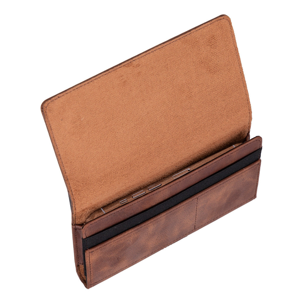 Belt Pouch iPhone Wallet Holder Horizontal Flip Cover