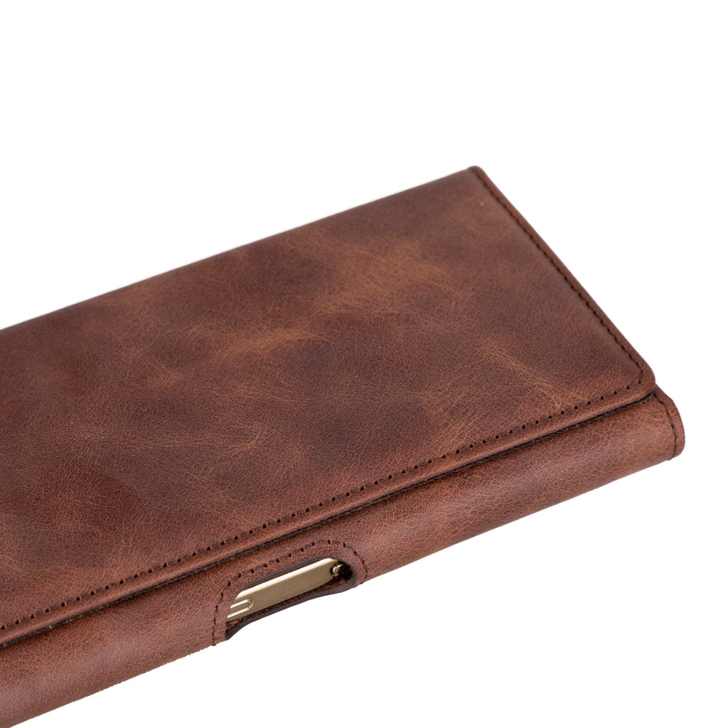 Belt Pouch iPhone Wallet Holder Horizontal Flip Cover