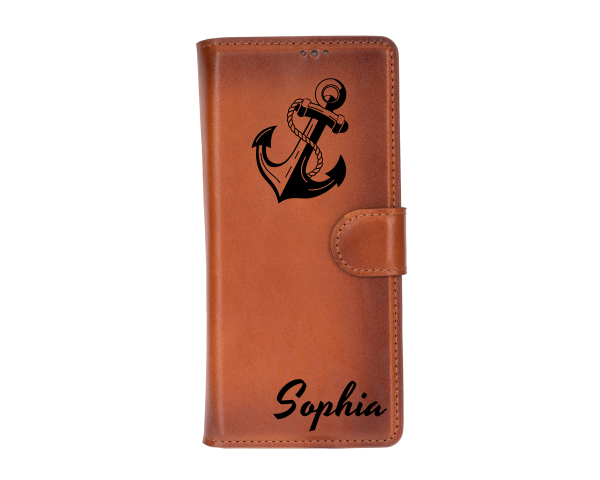 Detachable Leather iPhone Wallet Case with Card Slots