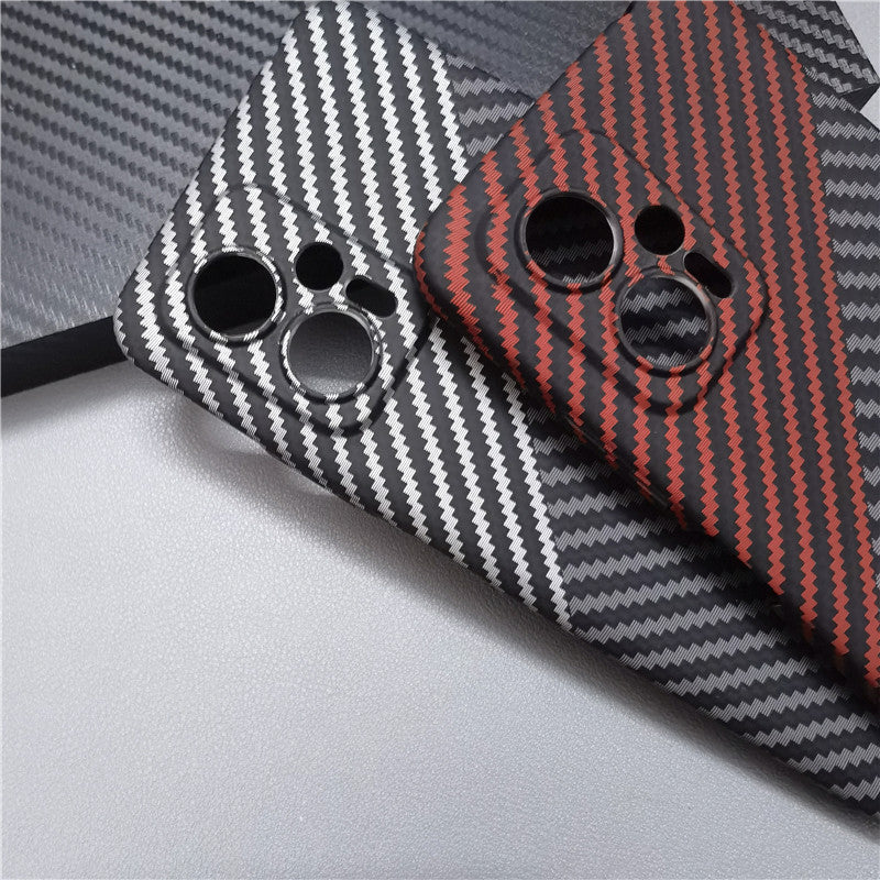 Carbon Fiber Style Slim iPhone Case