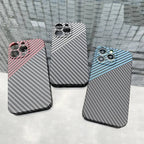 Carbon Fiber Style Slim iPhone Case