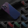 Carbon Fiber Style Slim iPhone Case