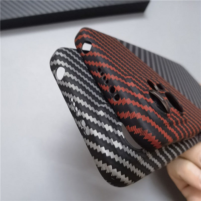 Carbon Fiber Style Slim iPhone Case