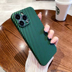 Carbon Fiber Style Slim iPhone Case