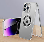 Double Sided Glass Style iPhone Case Metal Frame