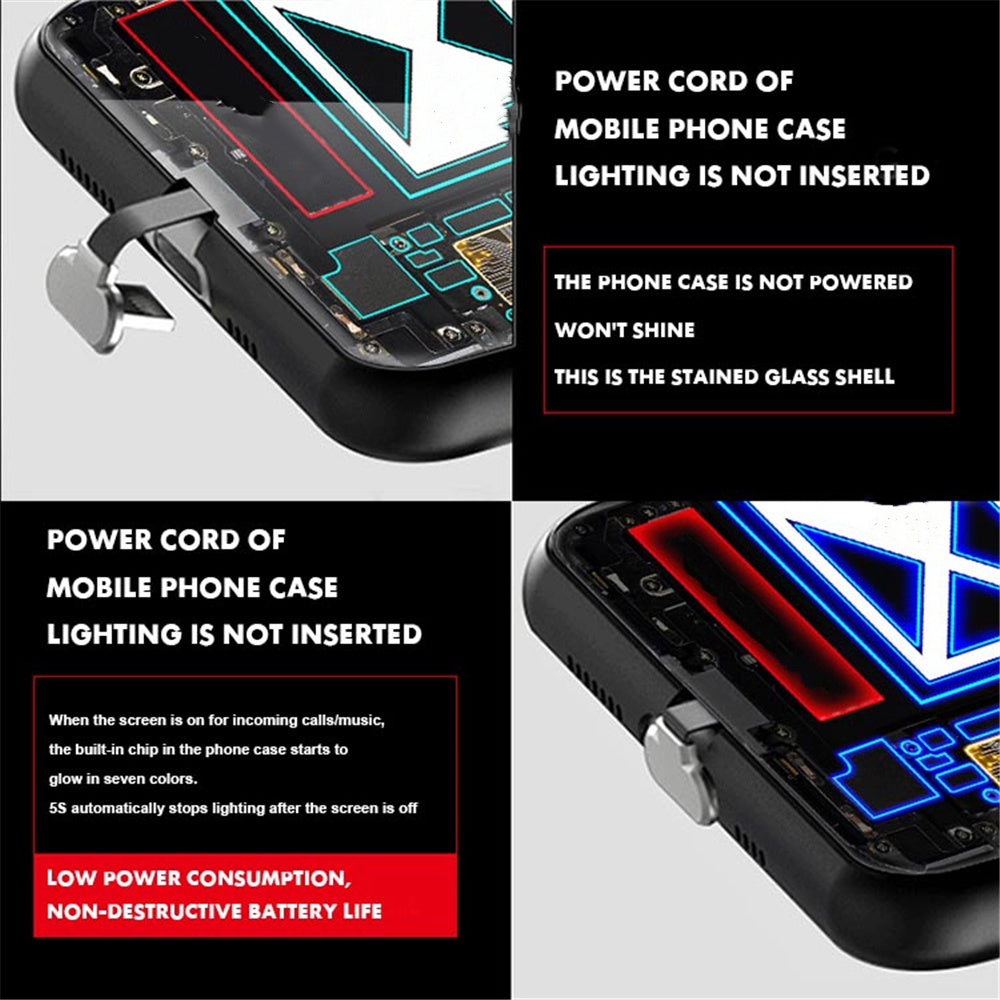 Glass Style Mecha Robot iPhone Case