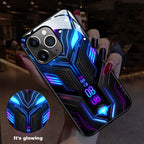 Glass Style Mecha Robot iPhone Case