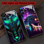 Glass Style Mecha Robot iPhone Case