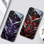 Glass Style Mecha Robot iPhone Case