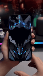 Glass Style Mecha Robot iPhone Case