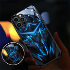 Glass Style Mecha Robot iPhone Case