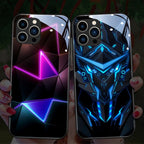 Glass Style Mecha Robot iPhone Case