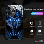 Glass Style Mecha Robot iPhone Case