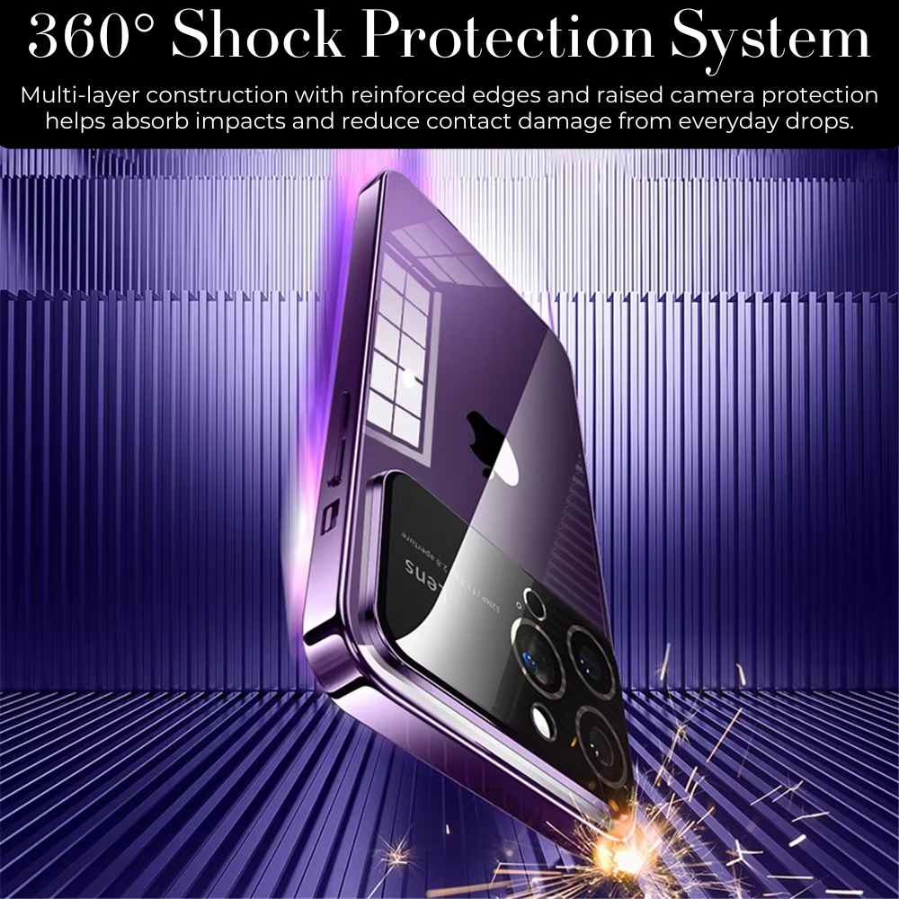 Glass Style iPhone Case Shiny Back