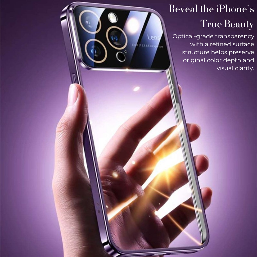 Glass Style iPhone Case Shiny Back