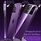 Glass Style iPhone Case Shiny Back