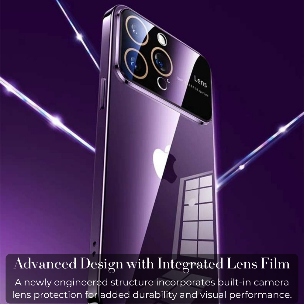 Glass Style iPhone Case Shiny Back