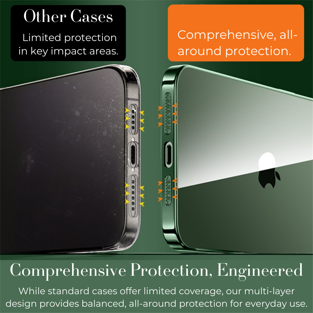 Glass Style iPhone Case Shiny Back