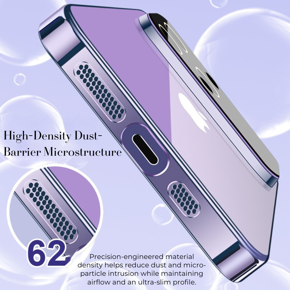 Glass Style iPhone Case Shiny Back