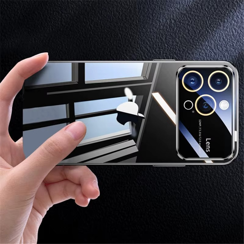 Glass Style iPhone Case Shiny Back