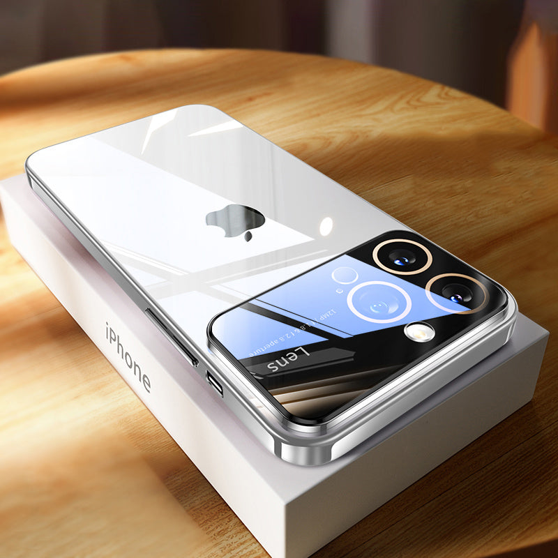 Glass Style iPhone Case Shiny Back