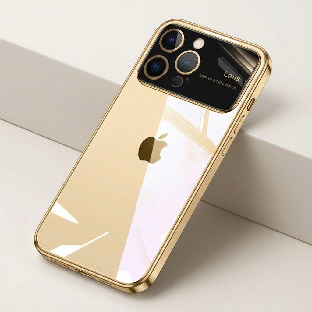 Glass Style iPhone Case Shiny Back