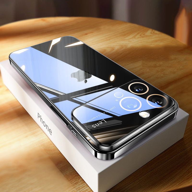 Glass Style iPhone Case Shiny Back
