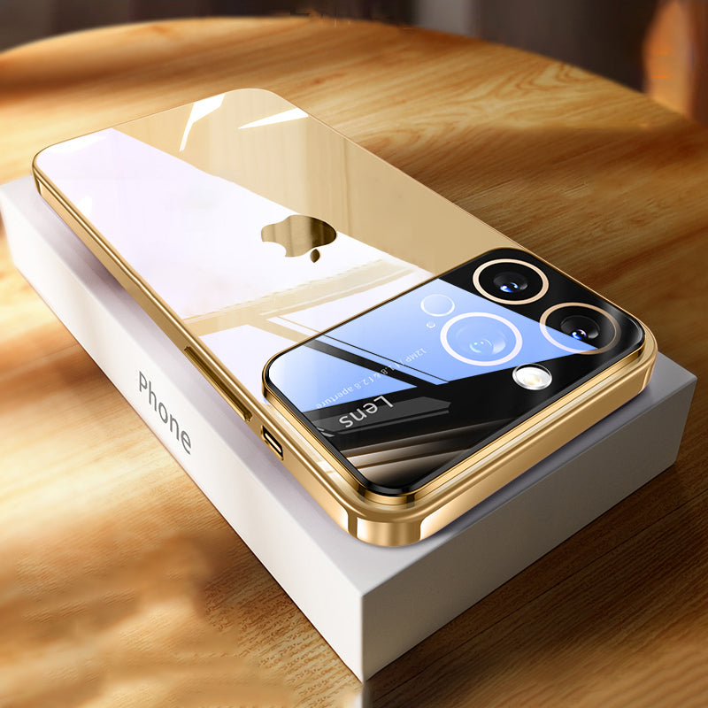 Glass Style iPhone Case Shiny Back