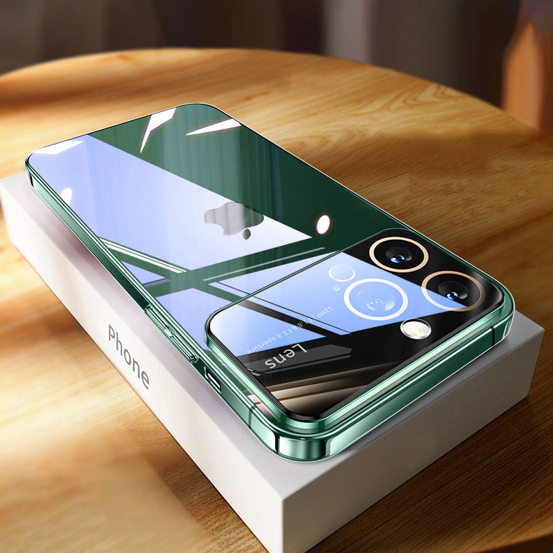Glass Style iPhone Case Shiny Back
