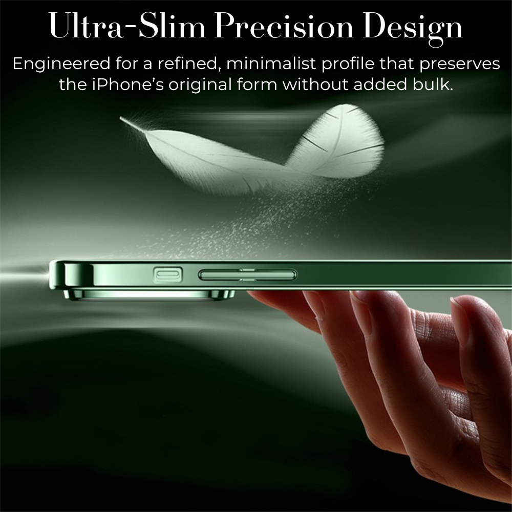 Glass Style iPhone Case Shiny Back