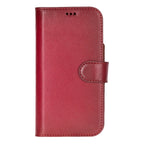 Detachable Leather iPhone Wallet Case with Card Slots