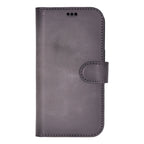 Detachable Leather iPhone Wallet Case with Card Slots