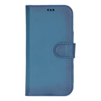 Detachable Leather iPhone Wallet Case with Card Slots