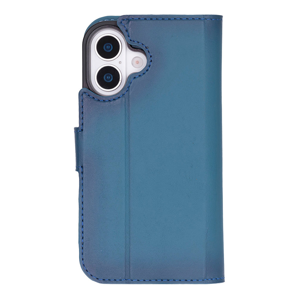 Detachable Leather iPhone Wallet Case with Card Slots