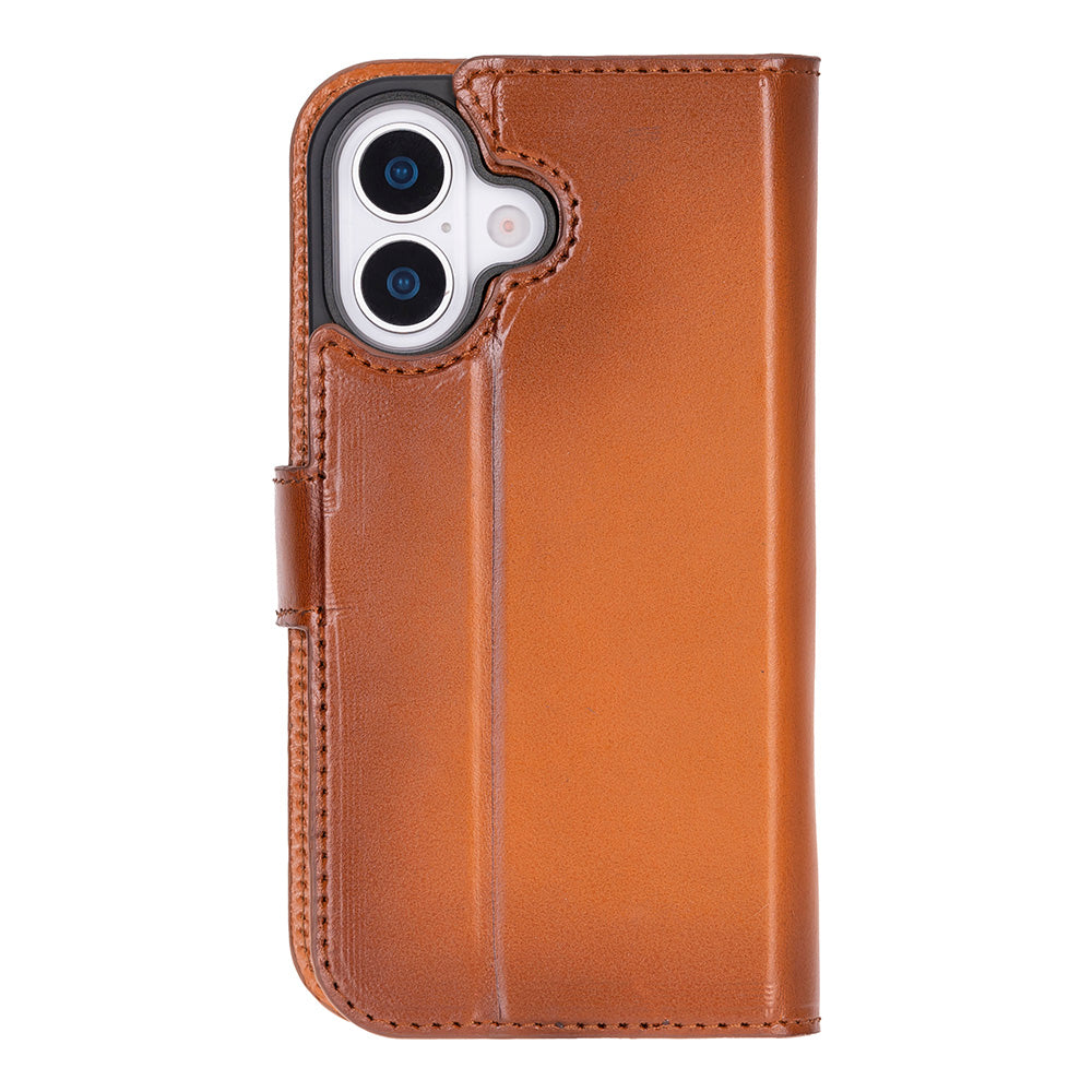 Detachable Leather iPhone Wallet Case with Card Slots
