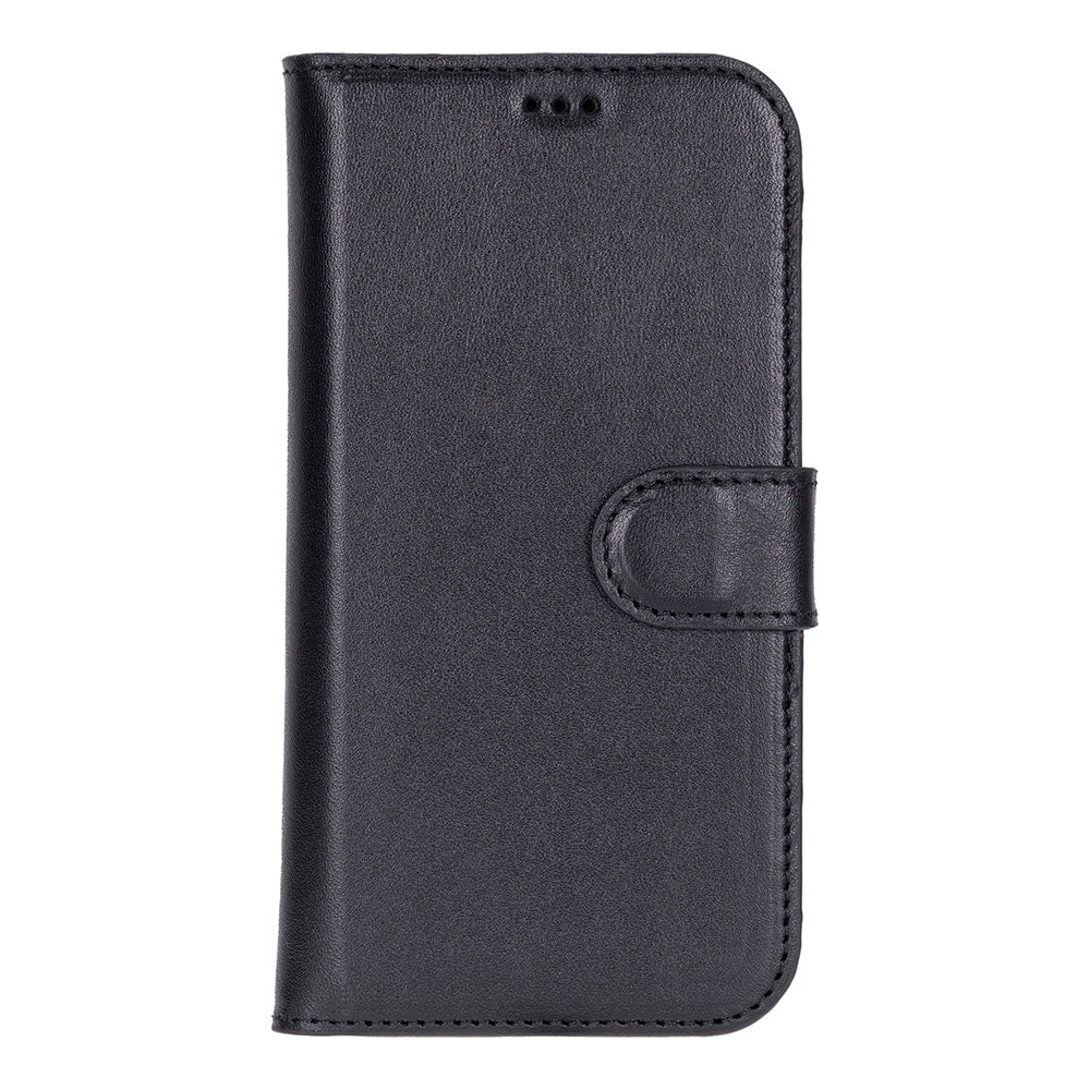 Detachable Leather iPhone Wallet Case with Card Slots